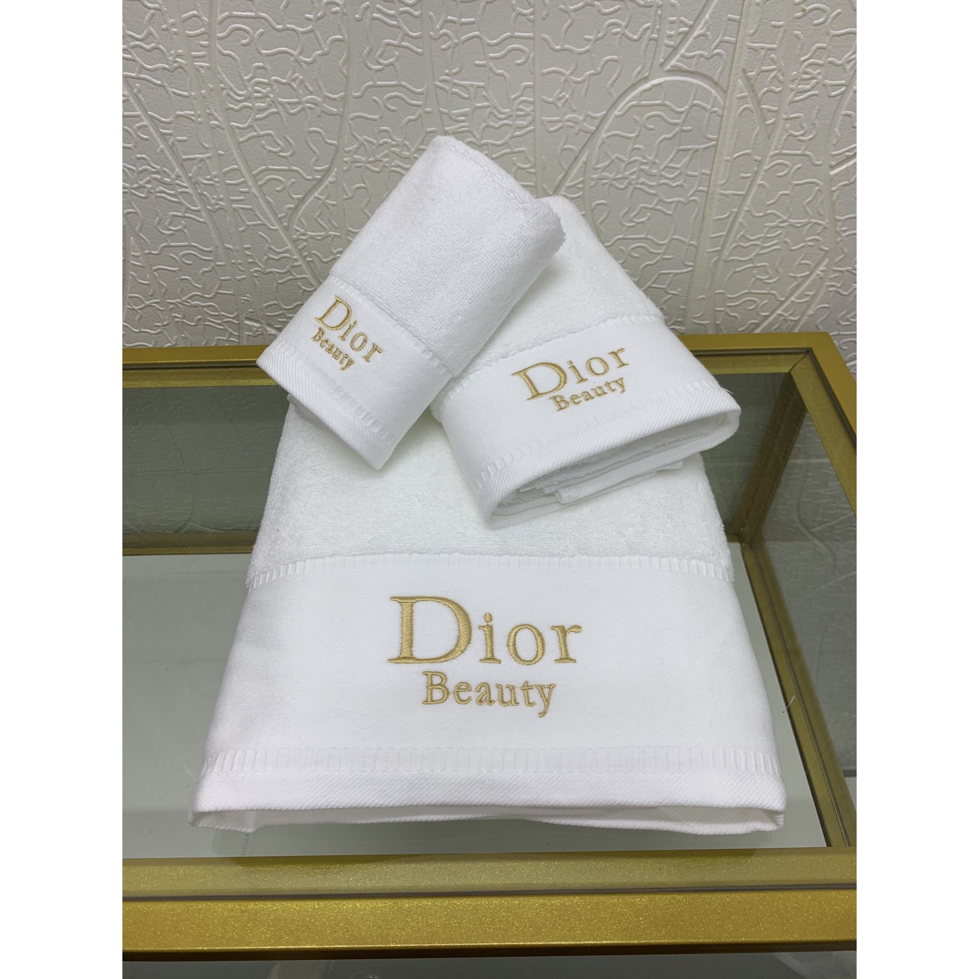 Christian Dior Bath Towel - Click Image to Close